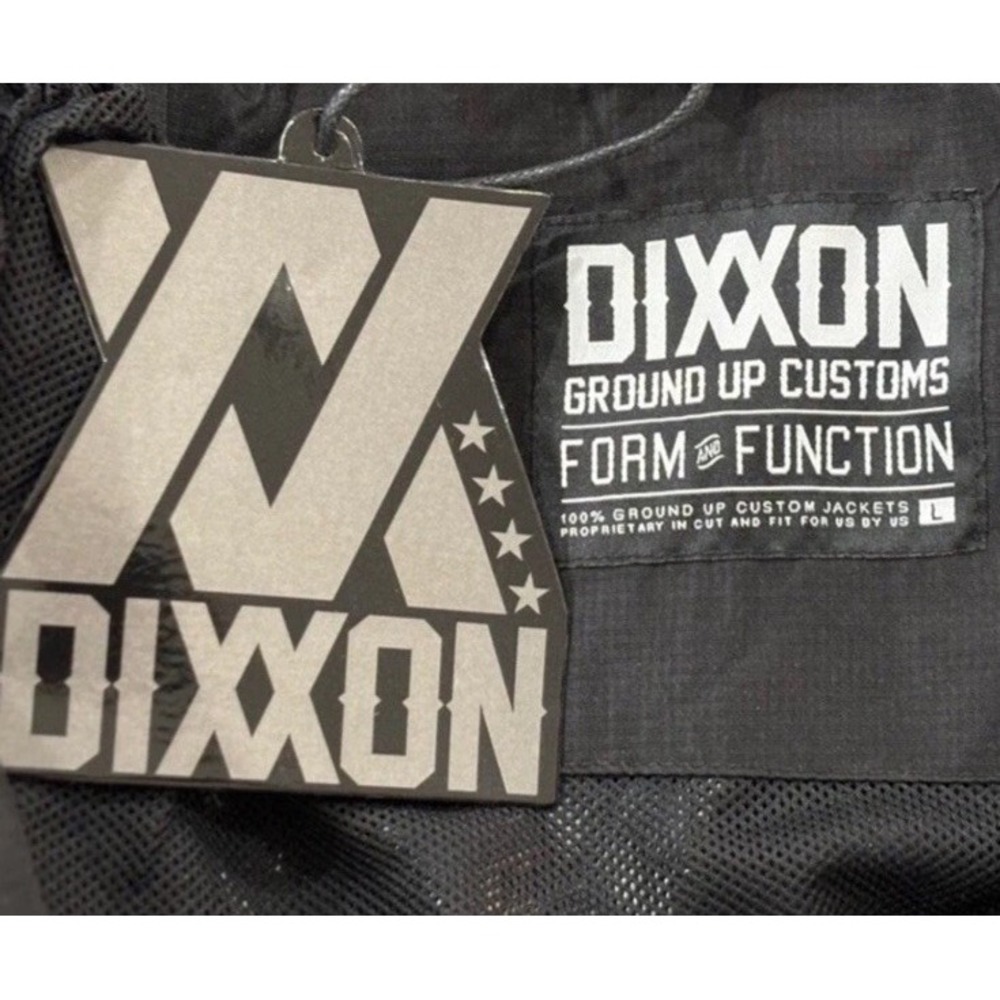 Dixxon Flannel Co Mens Tech Jacket Large Gray Black Windbreaker  Athleisure Golf - Picture 5 of 5